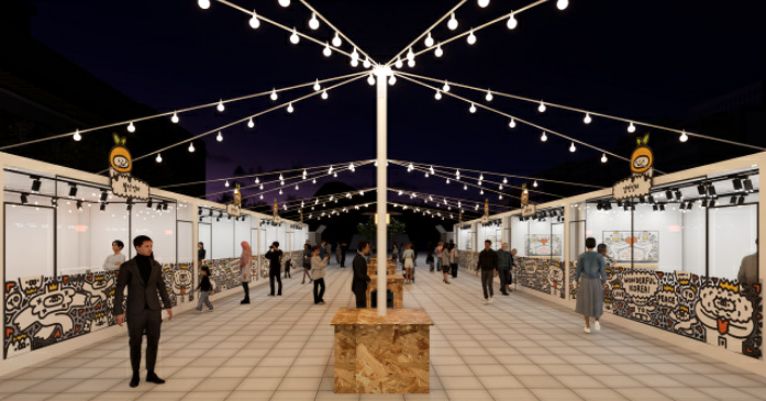 광복 80장터 조감도